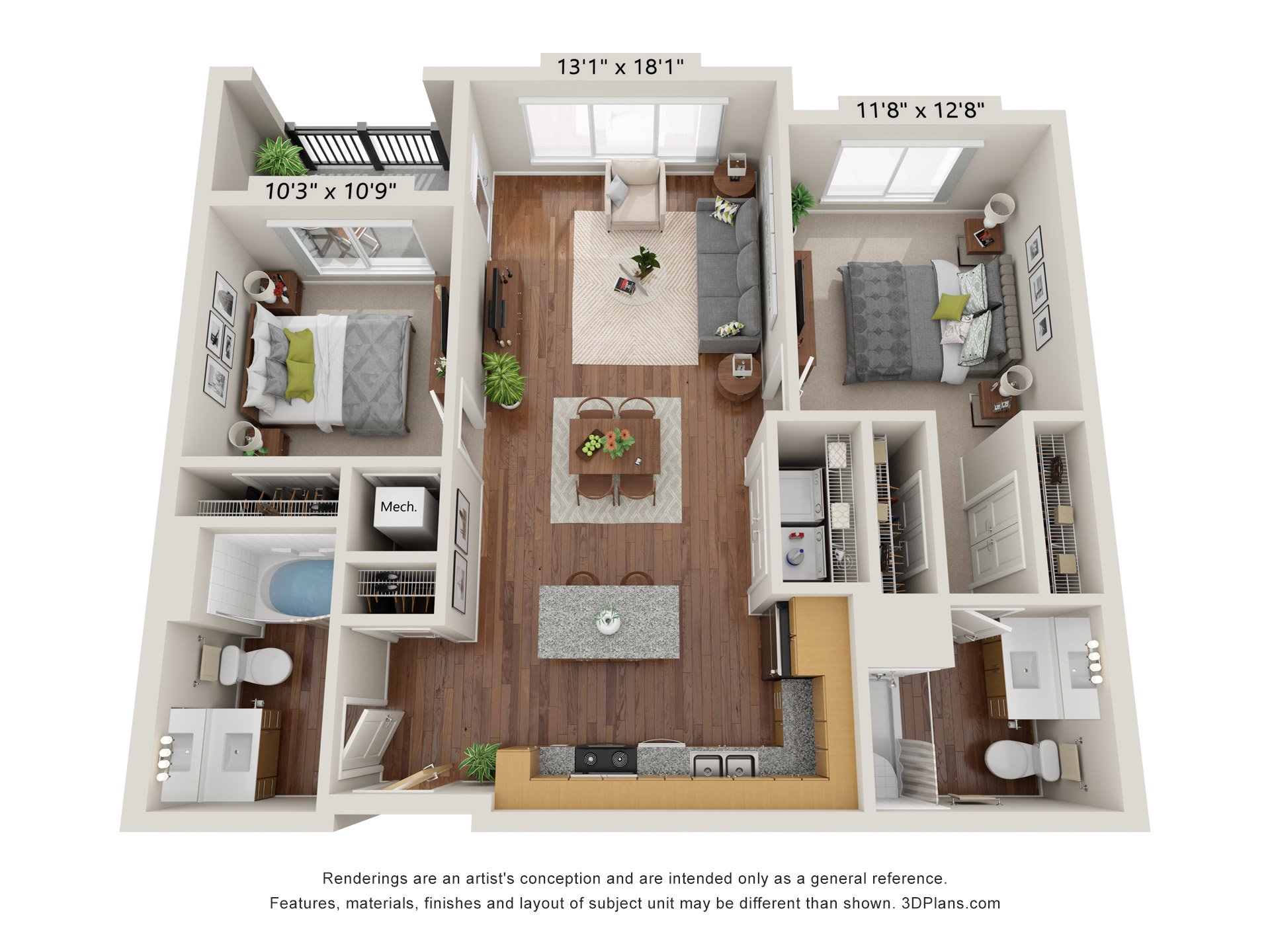 Briar Park 55+ Apartments – D310