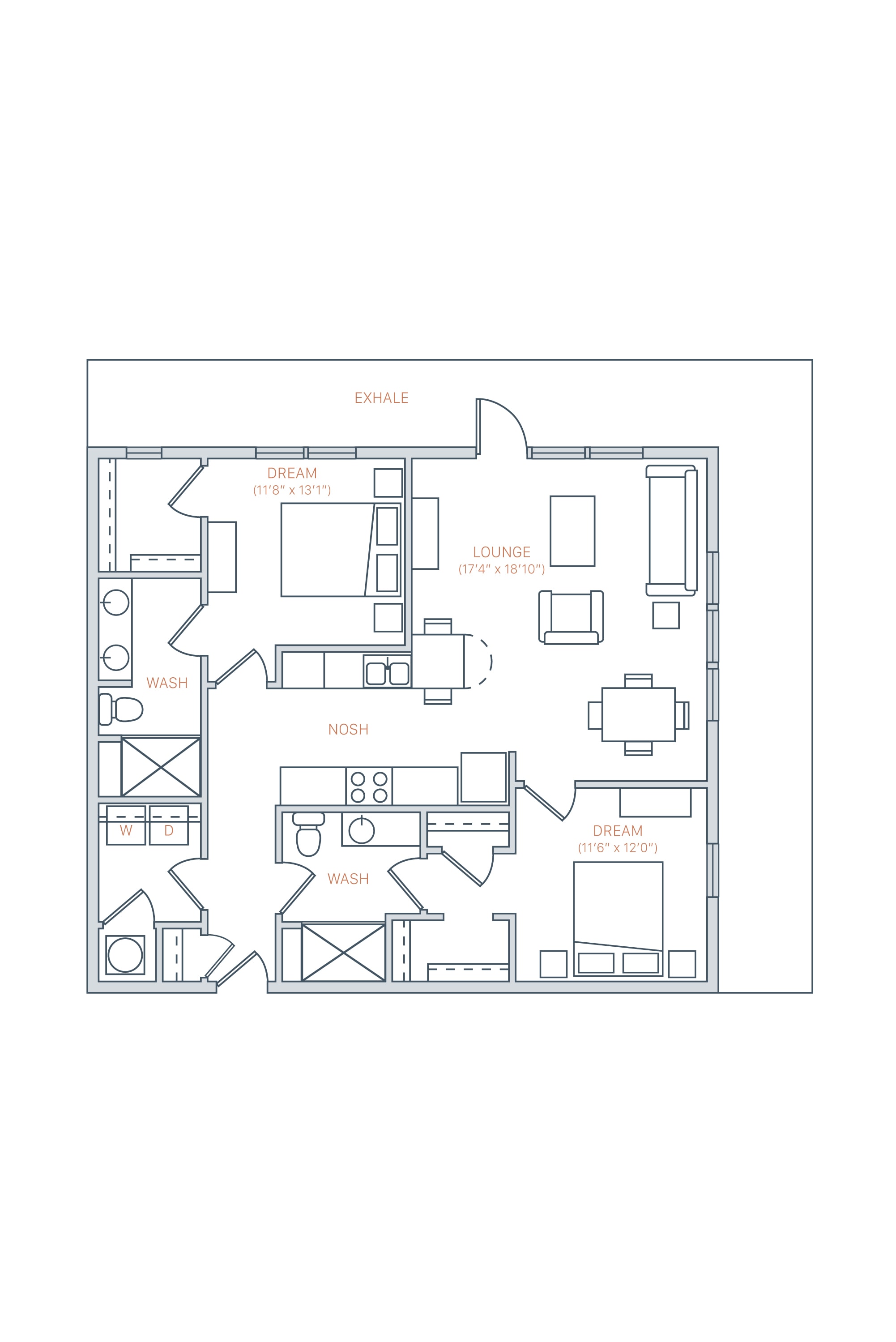North and Line Apartments – 1109