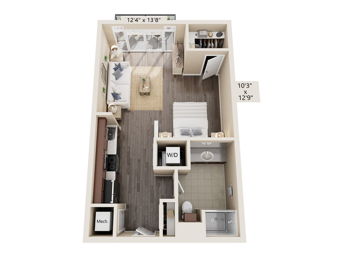 ALPHA MILL APARTMENTS HOMES – 223