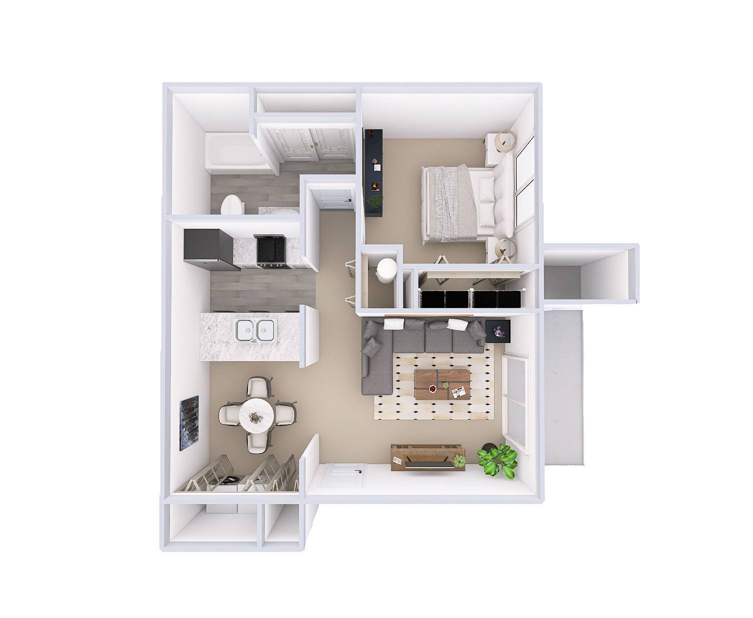 Hanna Village Apartments – 4050D