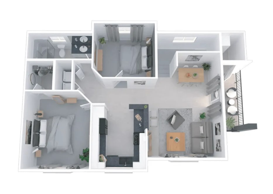 Beau West – 1x1 W. Den Carriage House