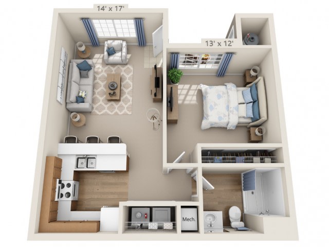 55+ Active Adult Apartment Homes – 2077