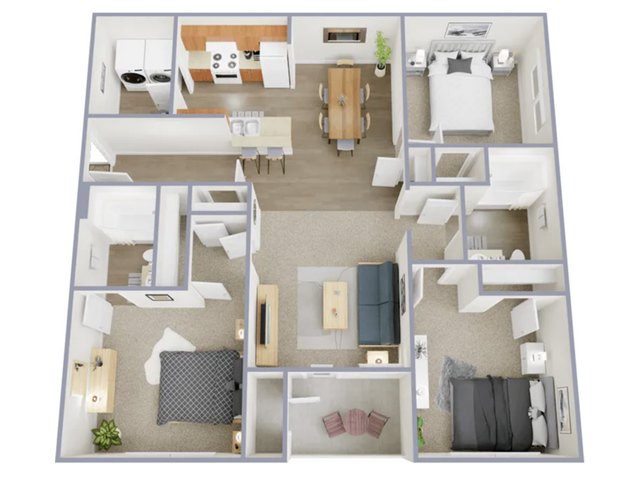 Inwood Crossings – 3 Bed, 2 Bath (60% Income Restricted)