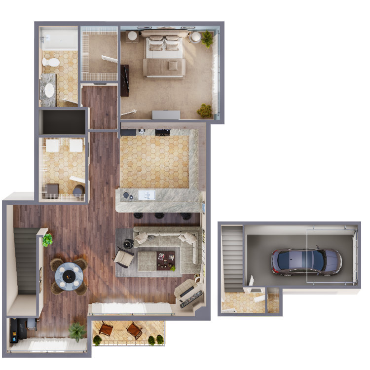 Alder Peak Townhomes – 5-205