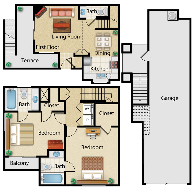 Colony Townhomes – 44201