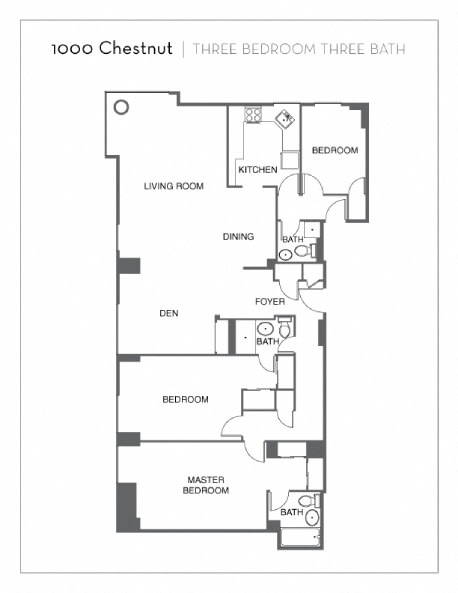1000 Chestnut – 11A