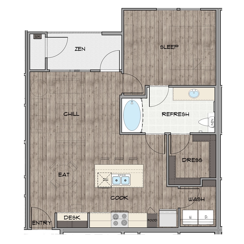 Smart Living at Garden Oaks – 1-1210