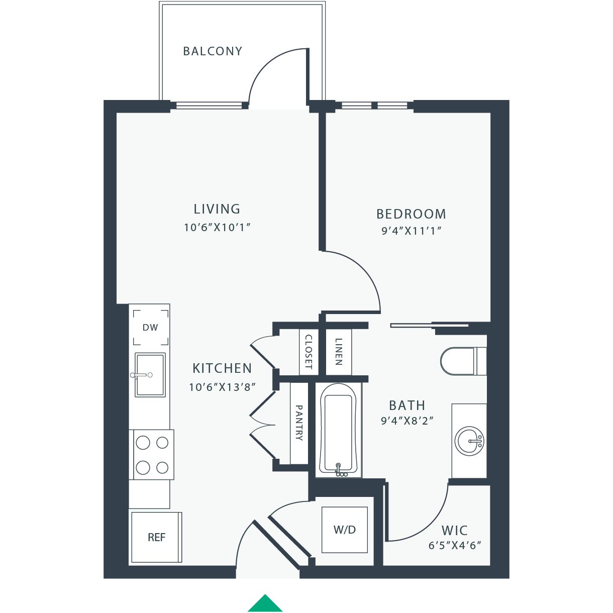 Link Apartments Four12 – 227