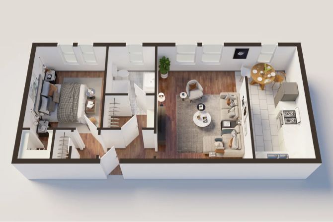 Del Mor Apartments – 102