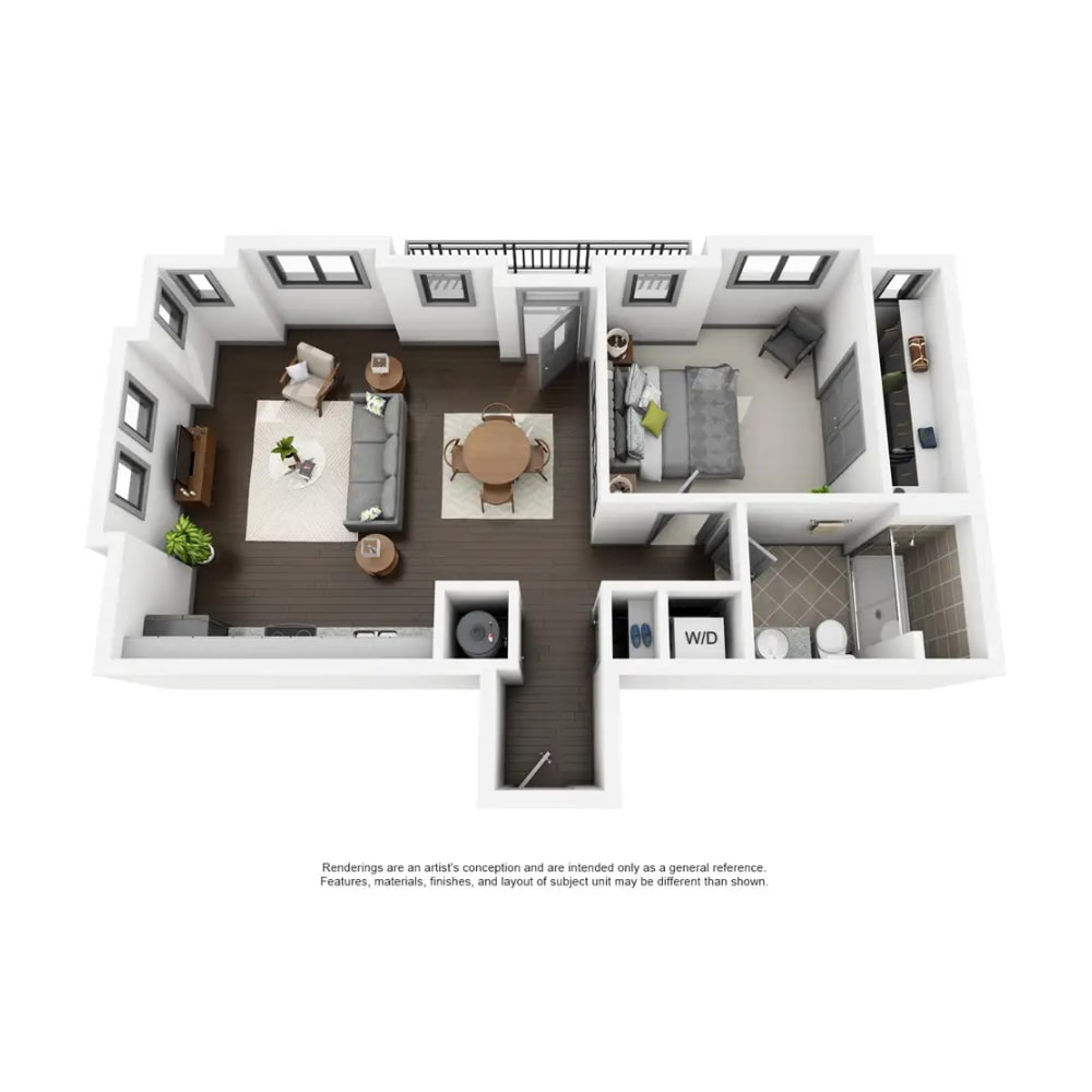 Chapel Hill North Apartments – 1-504