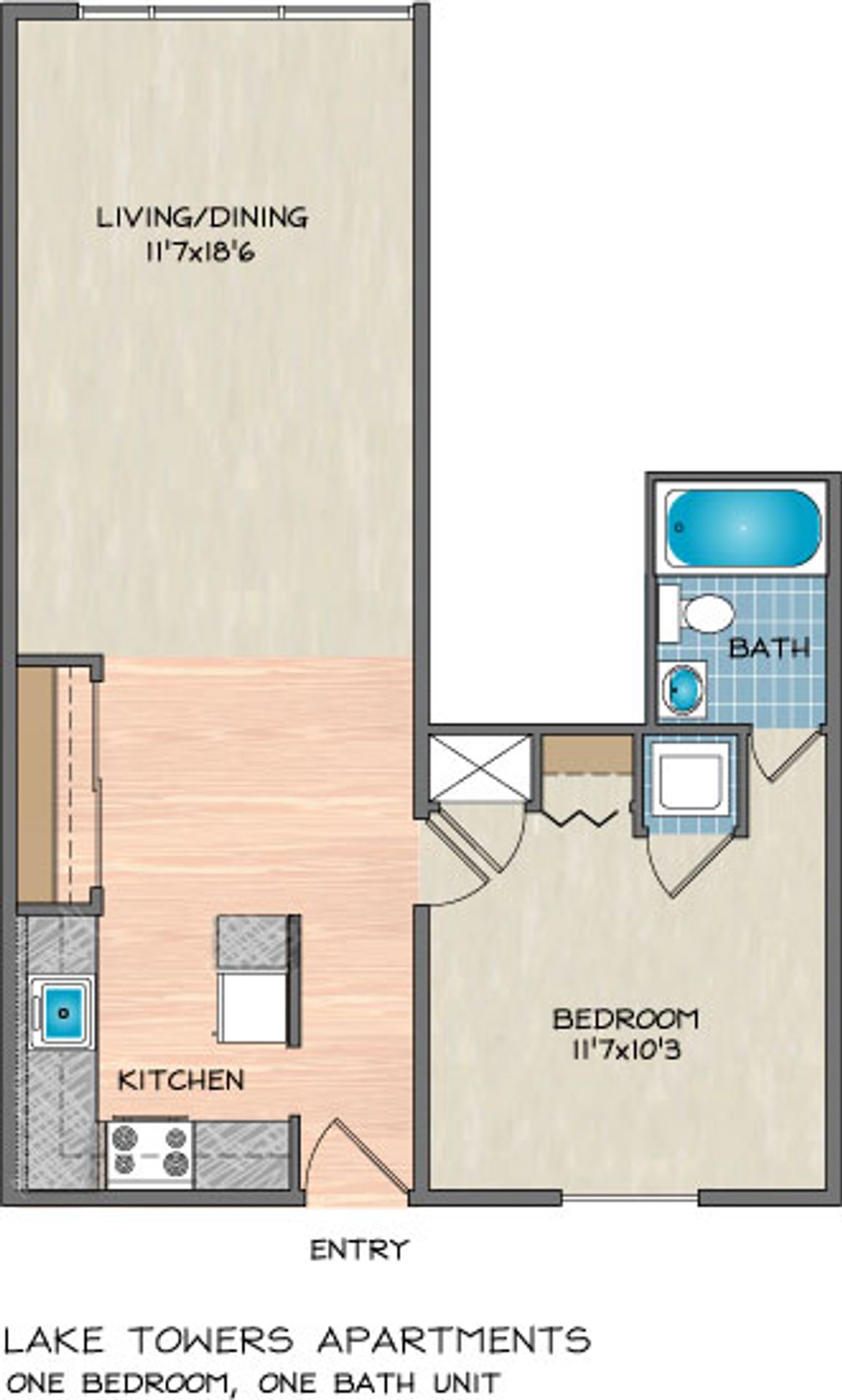 Lake Towers Apartments – 102