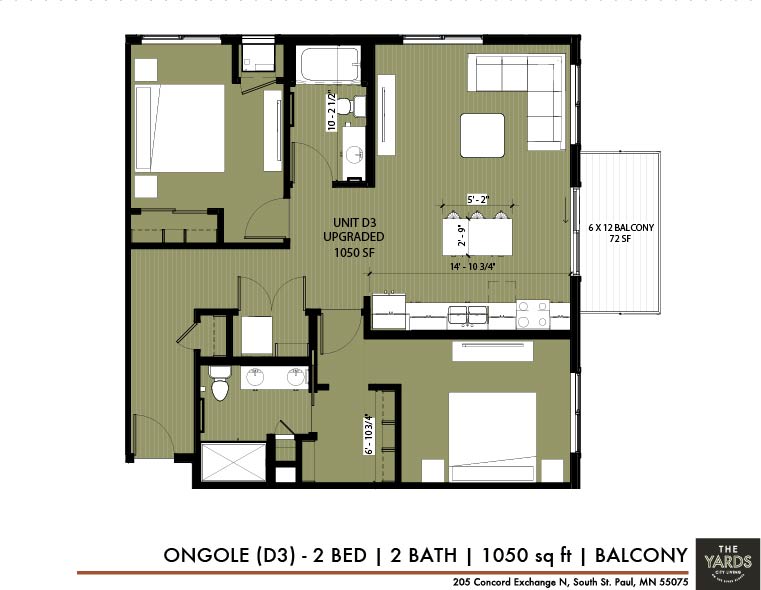 The Yards and Backyards Apartments – 418