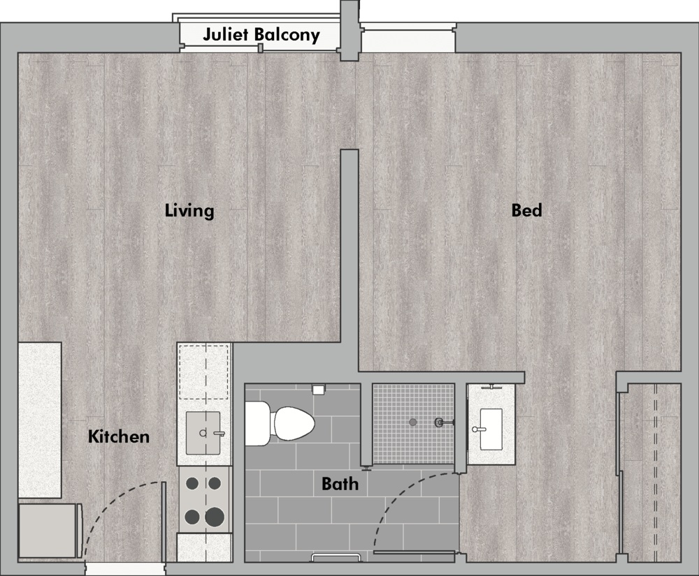 Urban Living at Lowery – 104