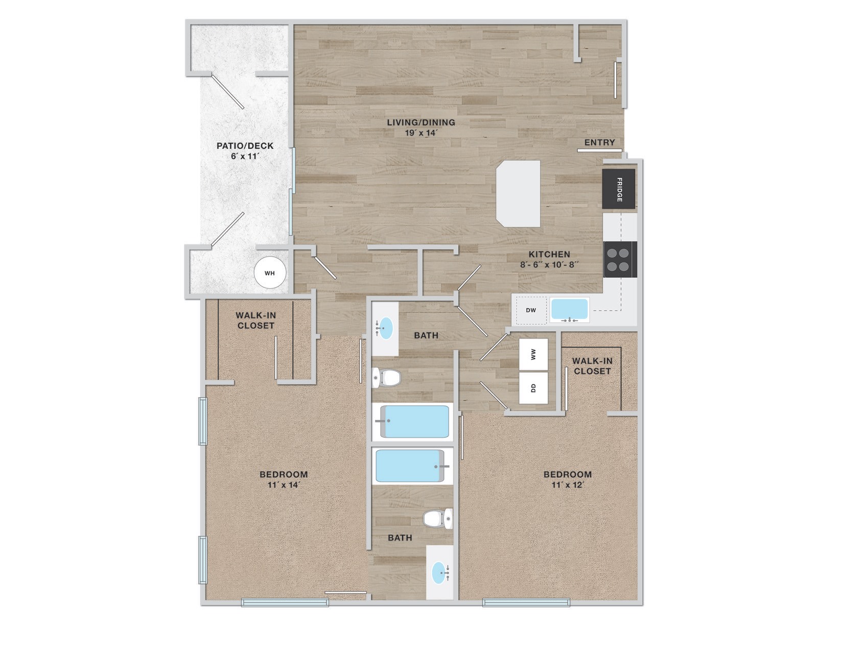 Enclave Belle Creek Apartments – 3-208