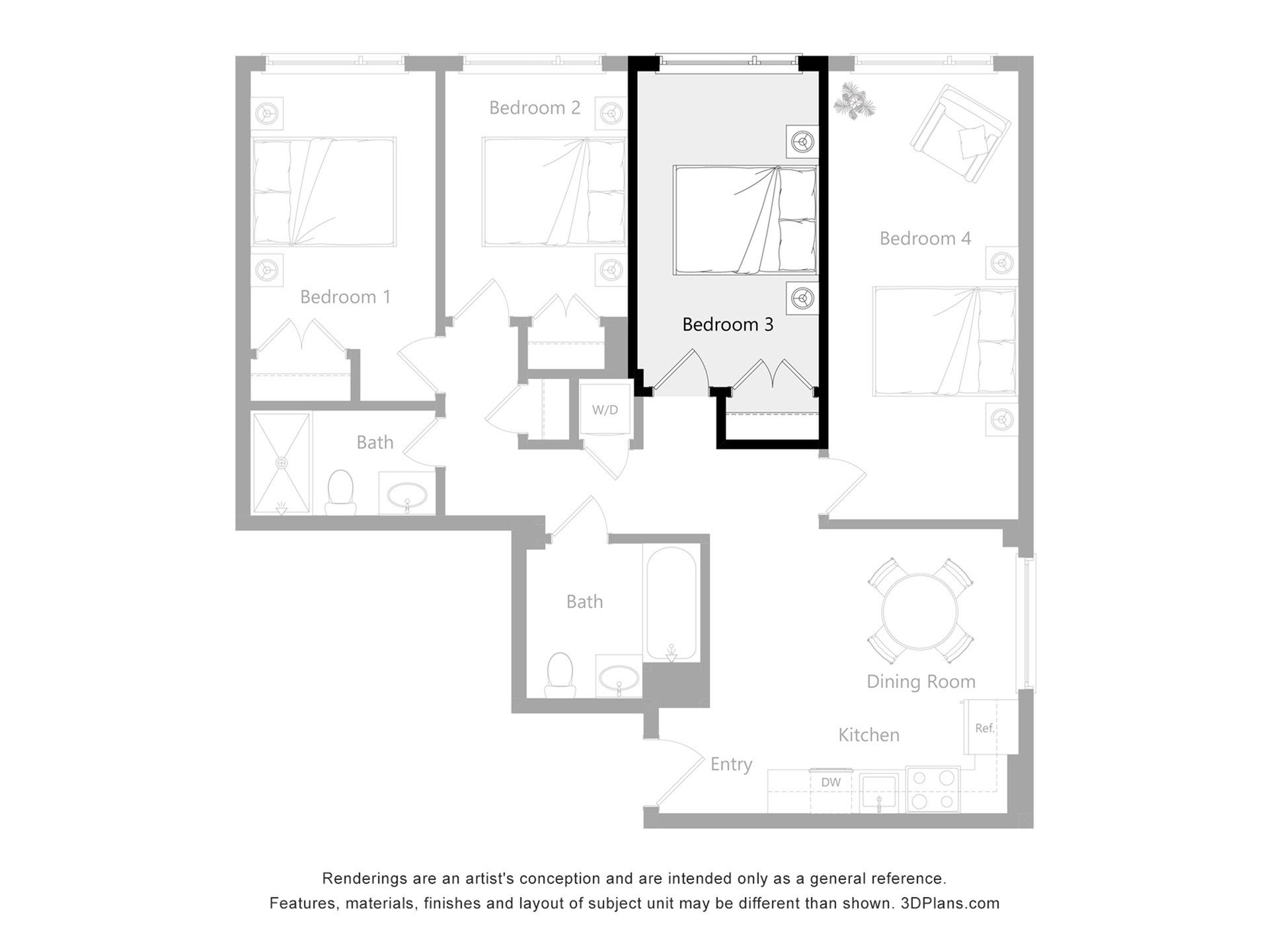 The Reserve – 10G (Private Room)-BR 3