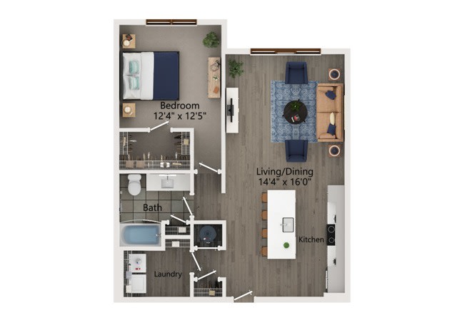 55+ Active Adult Apartment Homes – 224