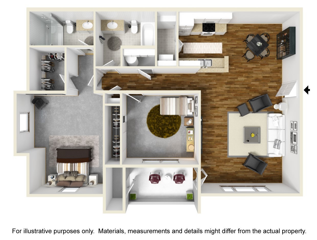 The Bailey at Amazon Creek Apartments – C208