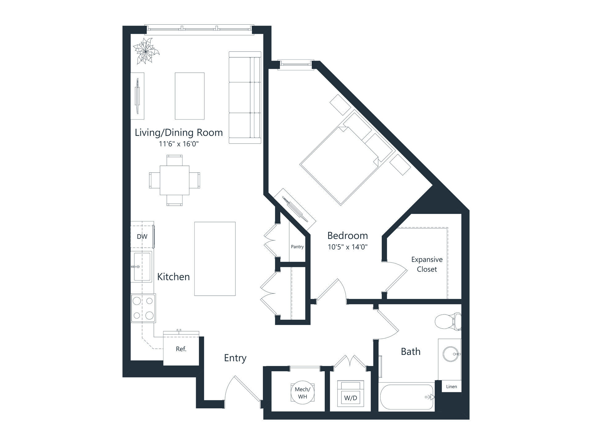 The Residences at Courthouse Square – 2210