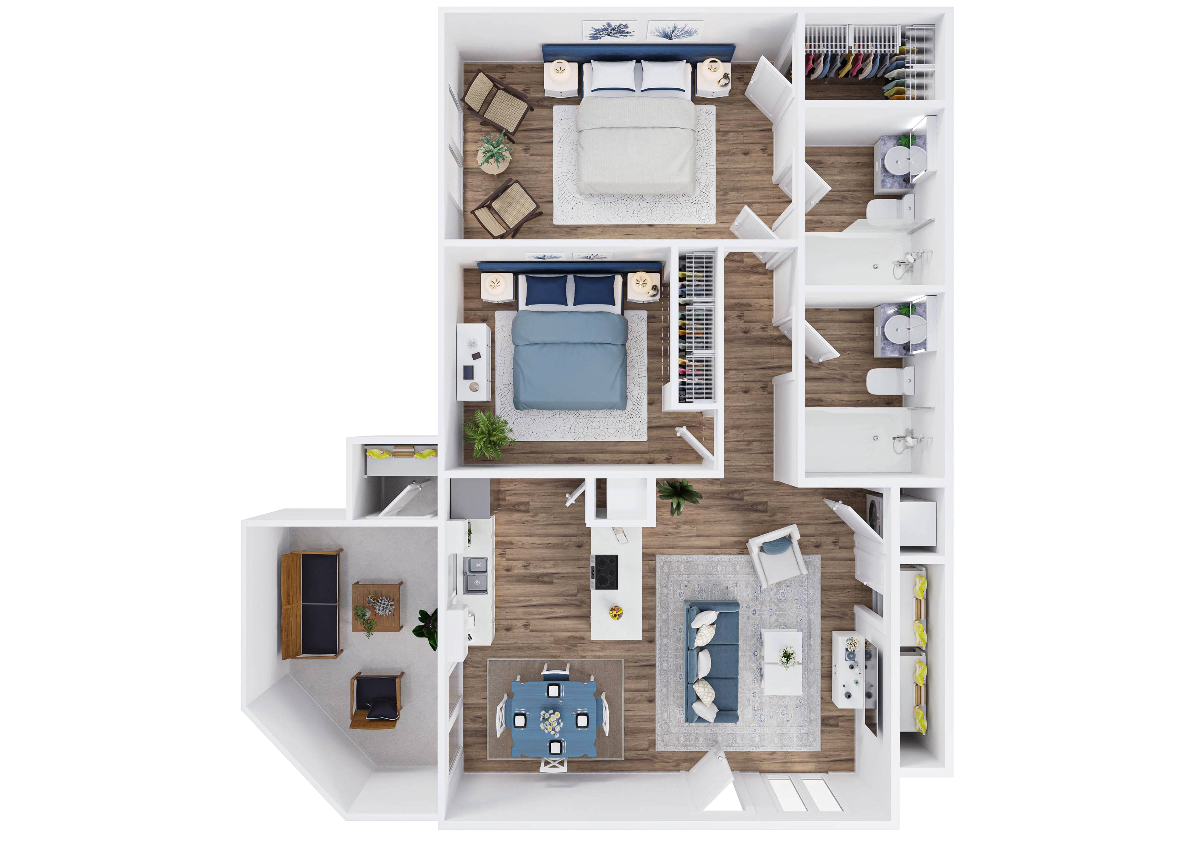 Vista Waterleaf Apartments – G202