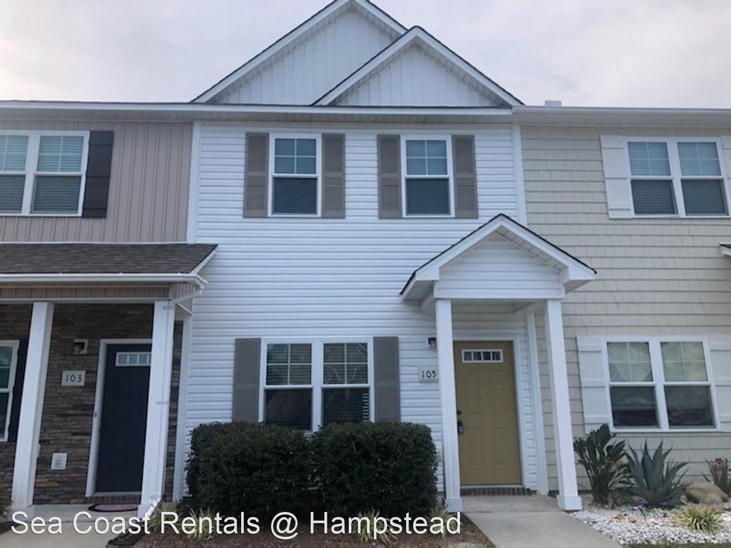 2 bedroom, 2.5 bath townhouse in Sneads Ferry Justice Farm Townhome community – 1