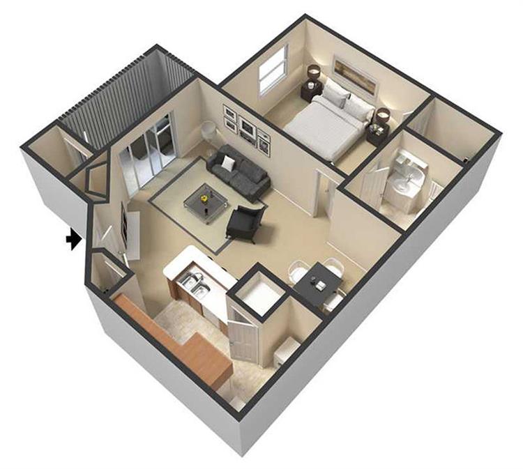 Hub at 934 Apartments – 0103