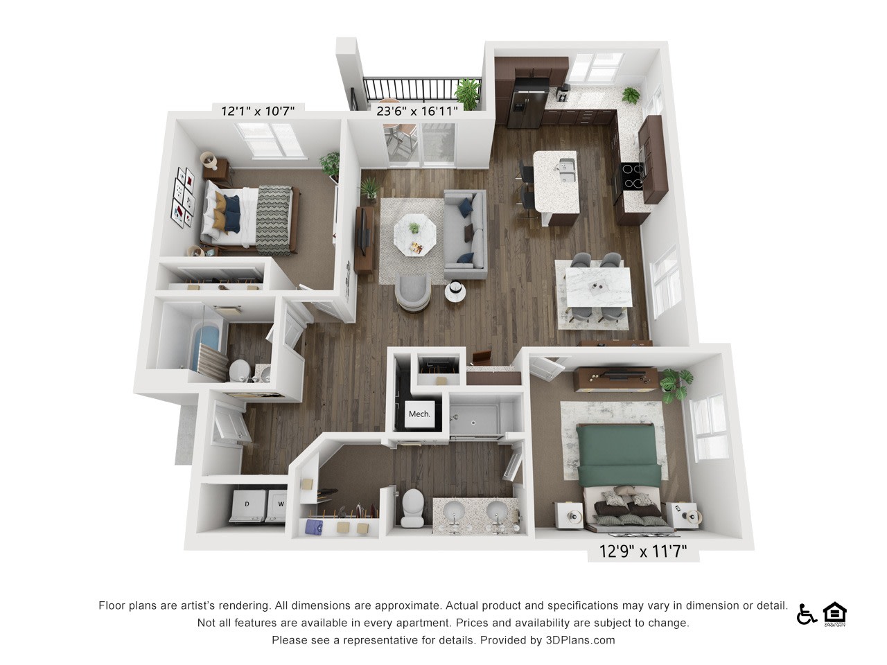 The Bend at Highland Meadows – A-101
