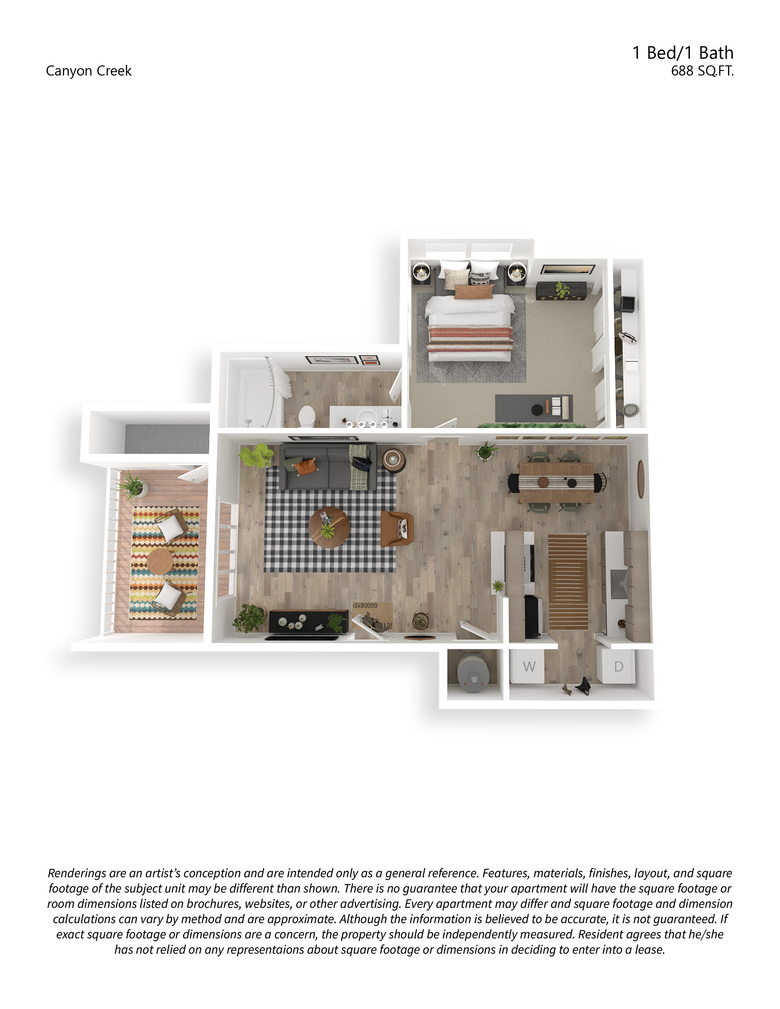 Canyon Creek Apartment Villages – 190103