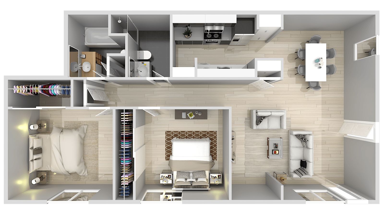 River Lofts Apartments – H-1