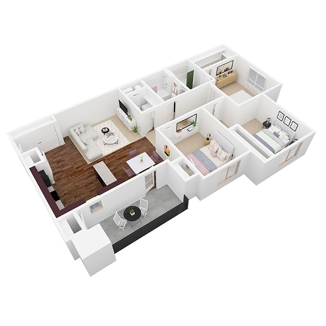 The Villas on Main Street – H303