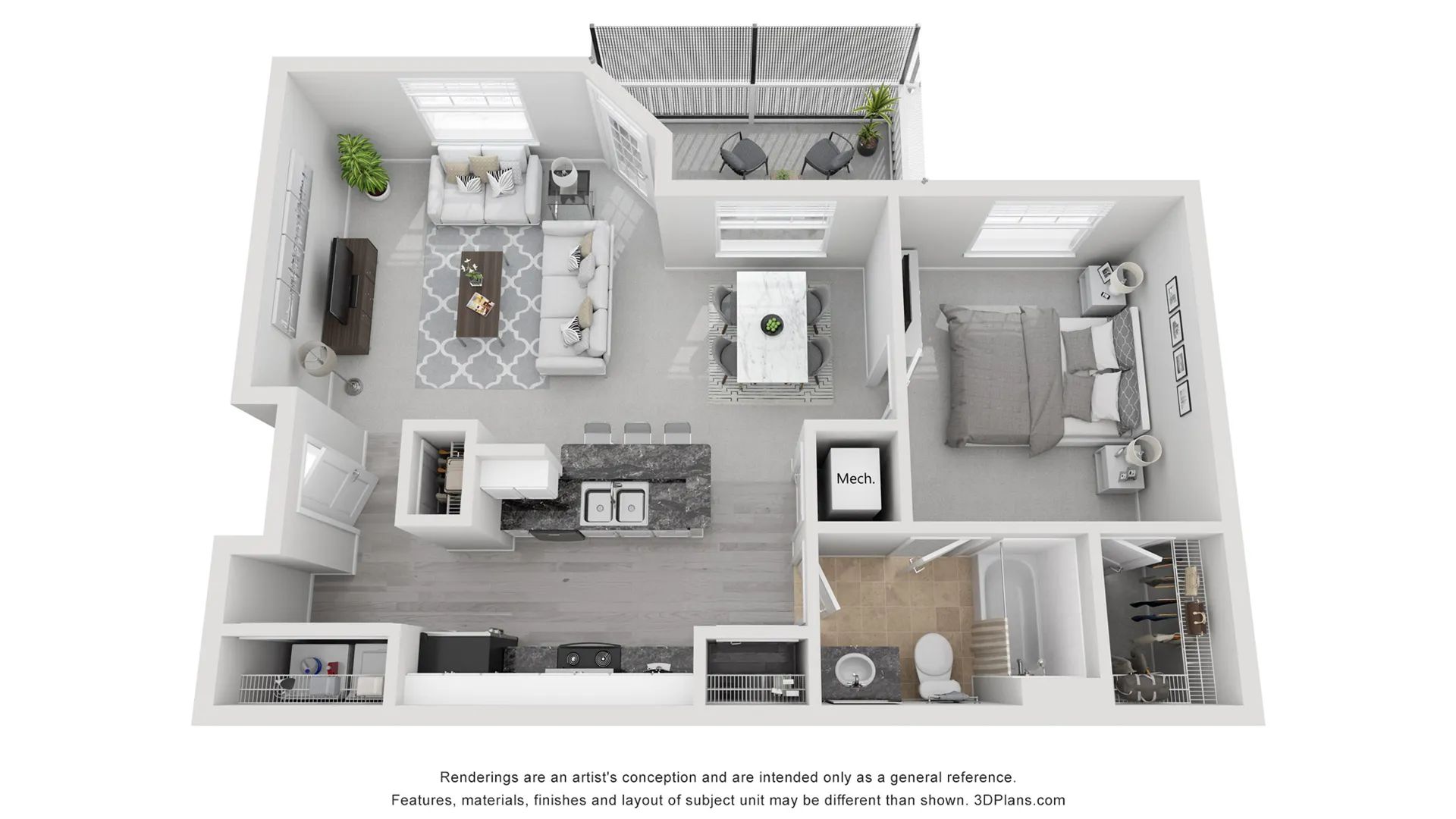 100 South Luxury Apartments – 6-612
