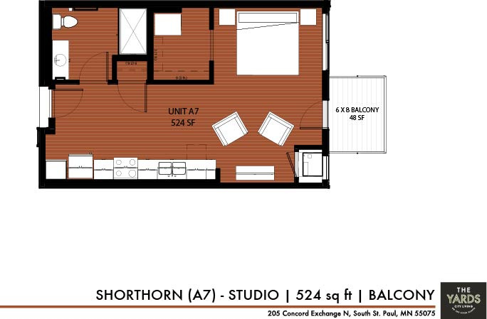 The Yards and Backyards Apartments – 431