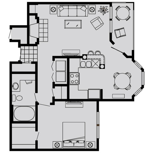 The Saxony Apartments – 1530
