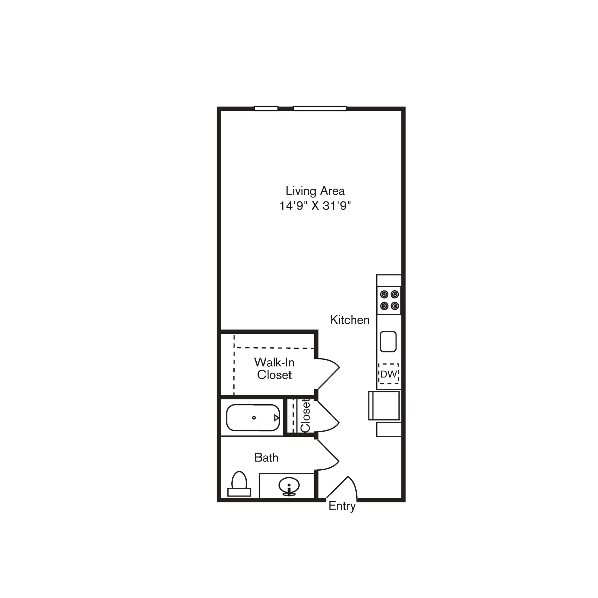 St Luke's Apartments – A1 60