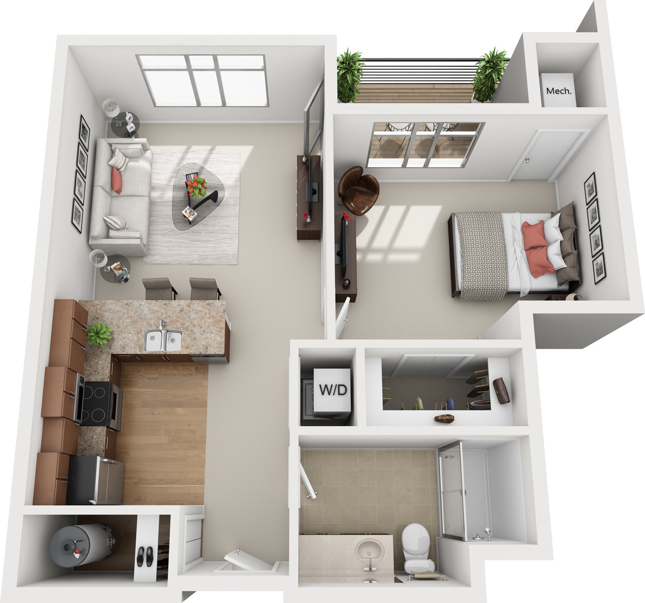 The Enclave Luxury Apartments – 3-A404