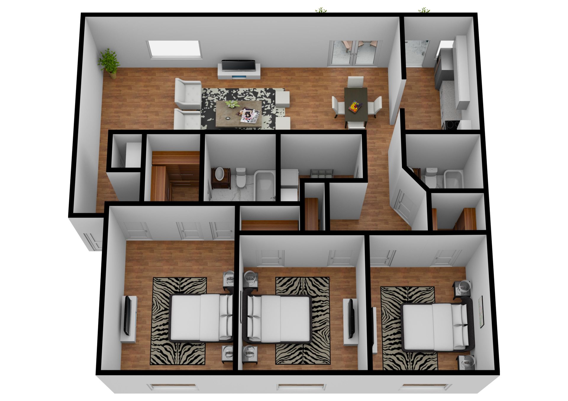 Riverbank – 3 beds, 2 baths, $1485