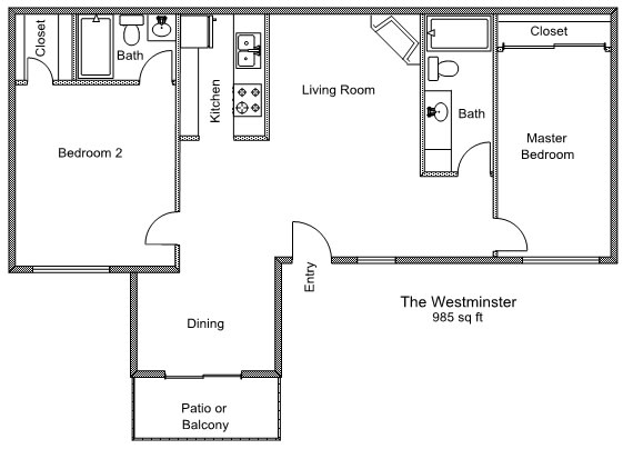 Huntington Circle Apartments – 1008