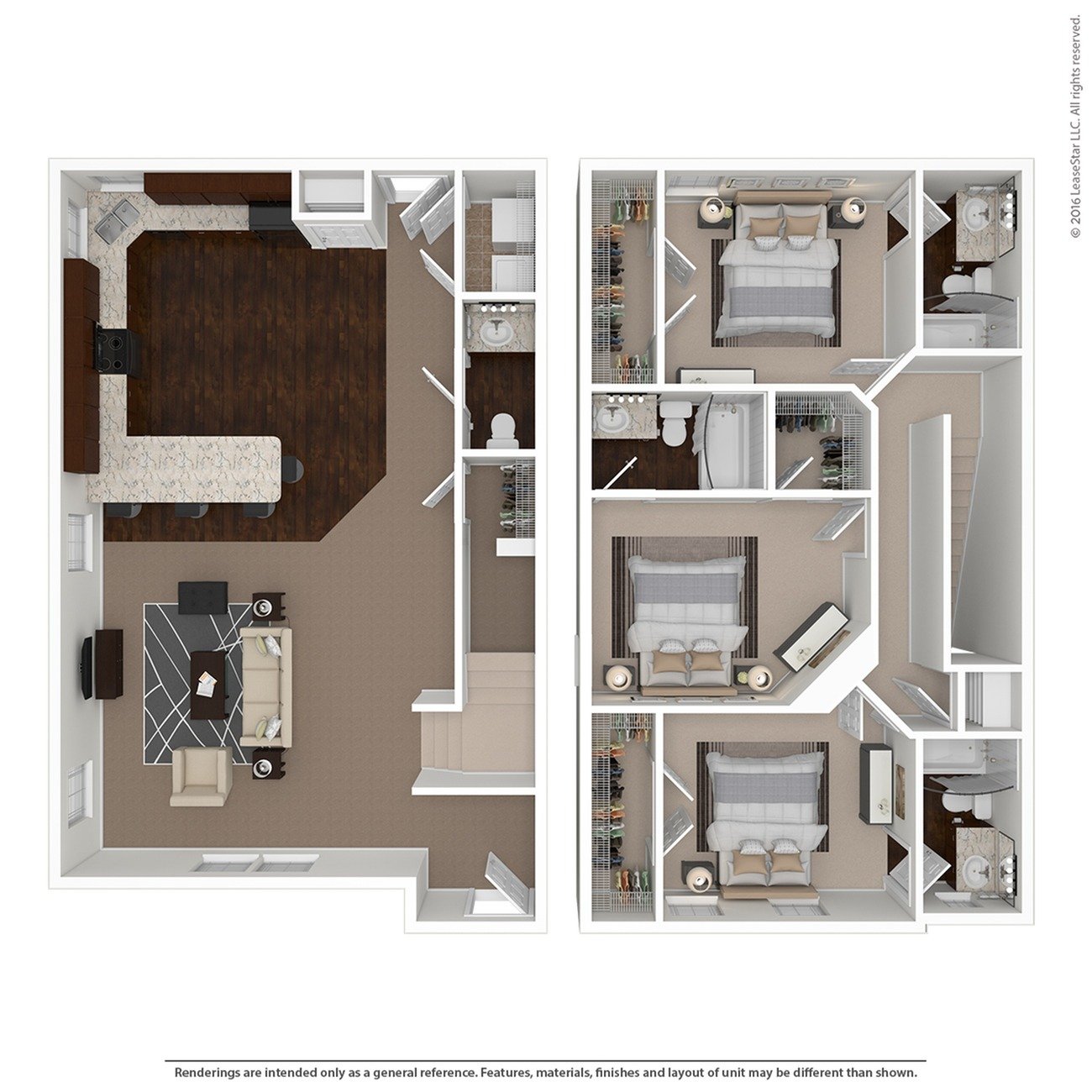 Student Housing – Private - Priced By Bed