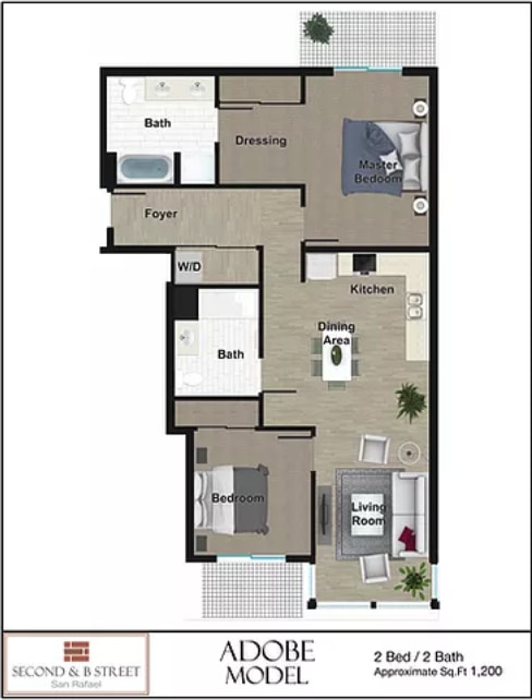 Second &amp; B Street – 301