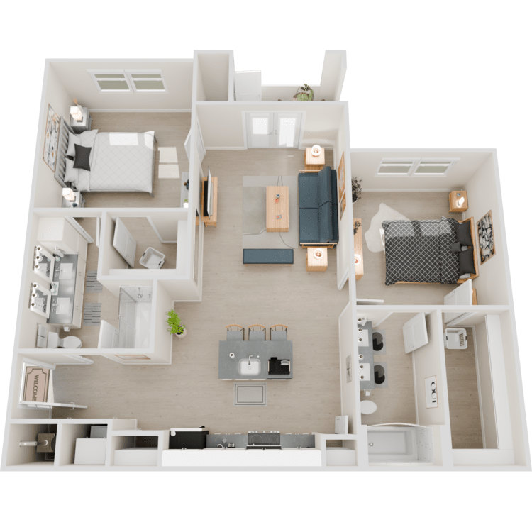 Middle Sound West Apartments – 201-304