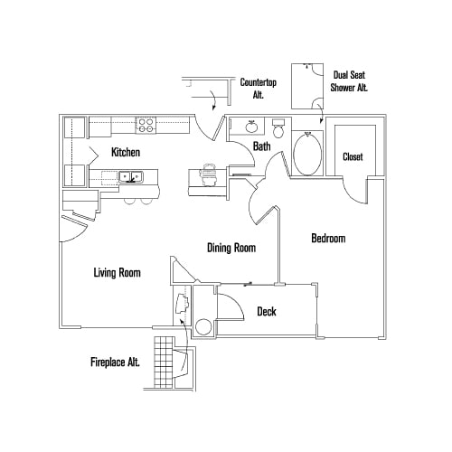 Alborada Apartments – 203