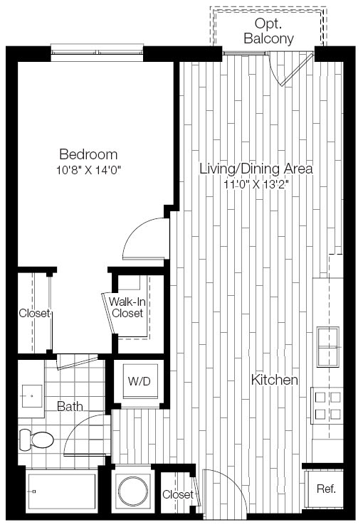 19Nineteen Clarendon Apartments – 327
