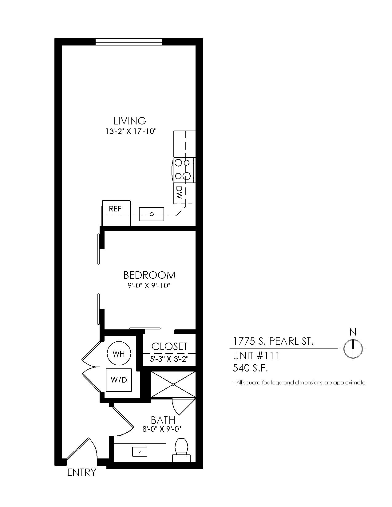 1775 S Pearl St – 207
