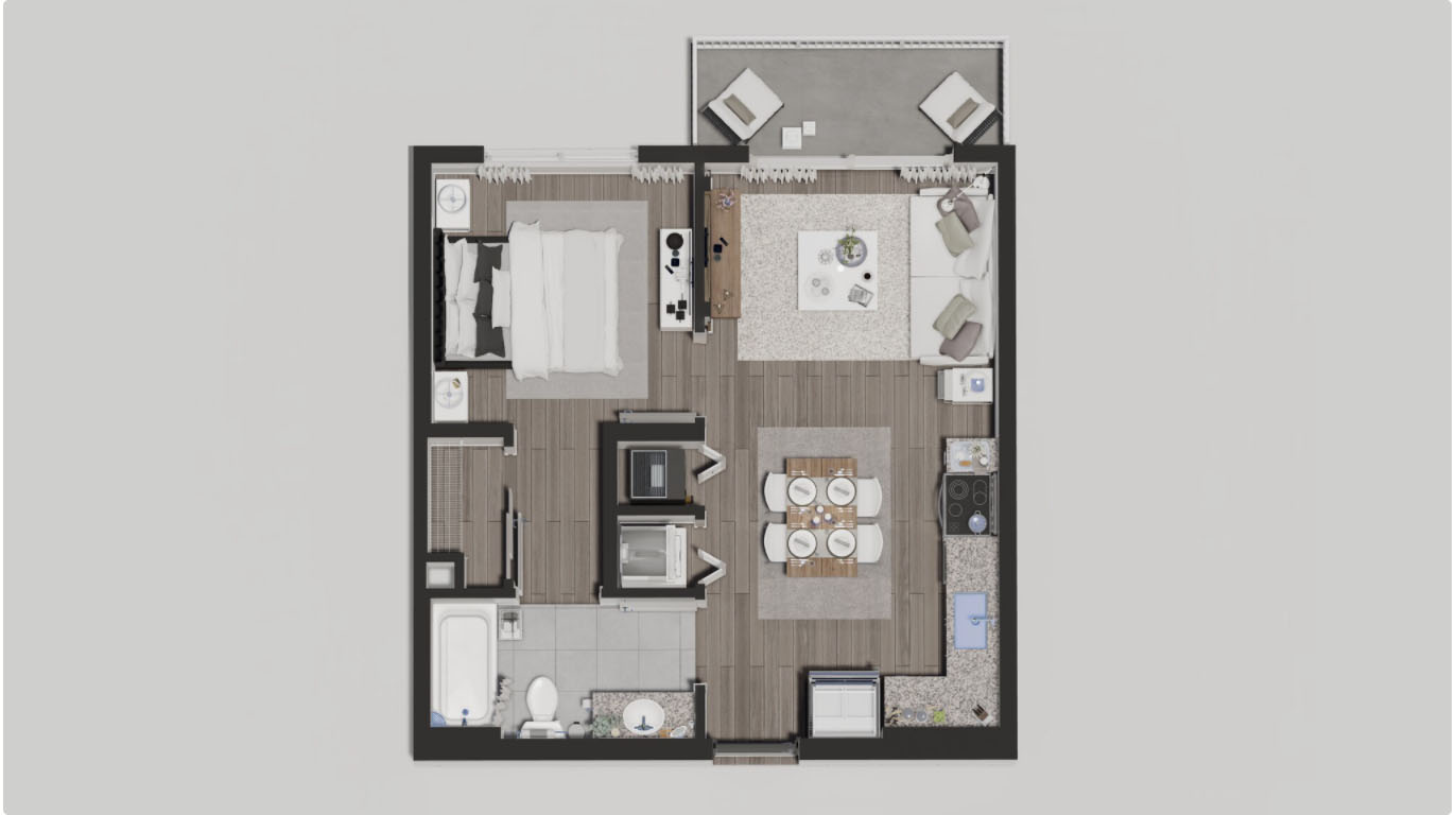 Amelia Apartments – 208
