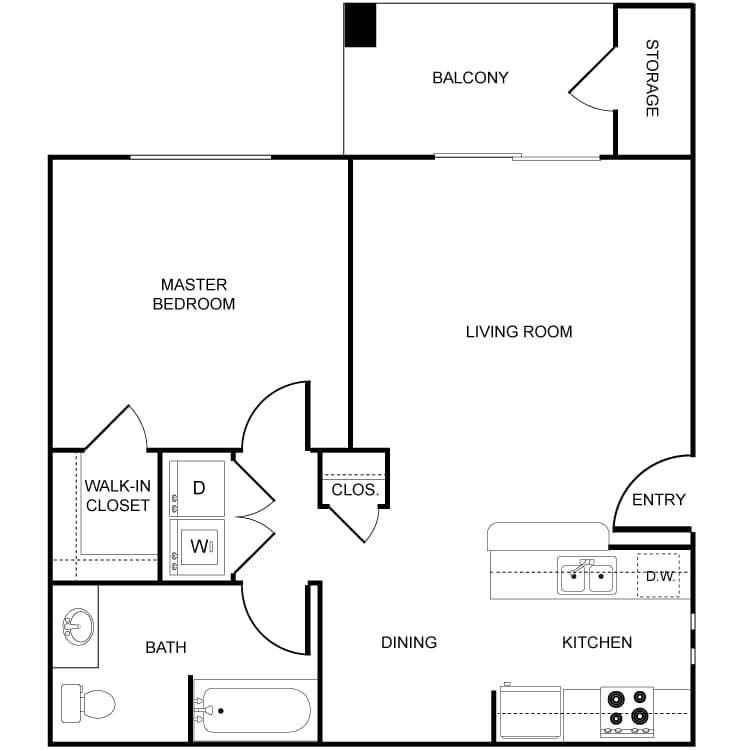 Spring River Luxury Apartment Homes – 1210