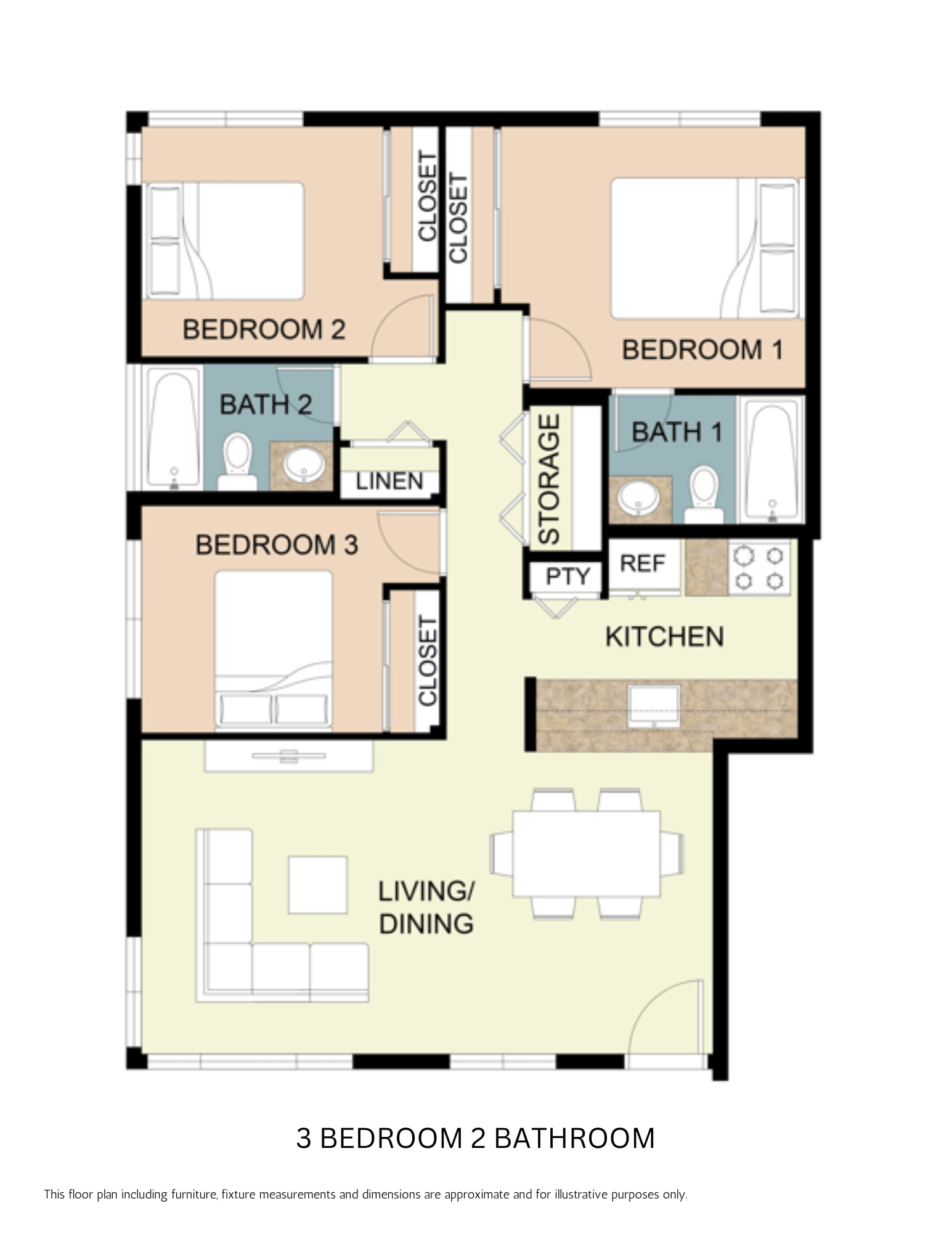 Cambridge Park and Cluster Park – Cambridge 3 Bed 2 Bath