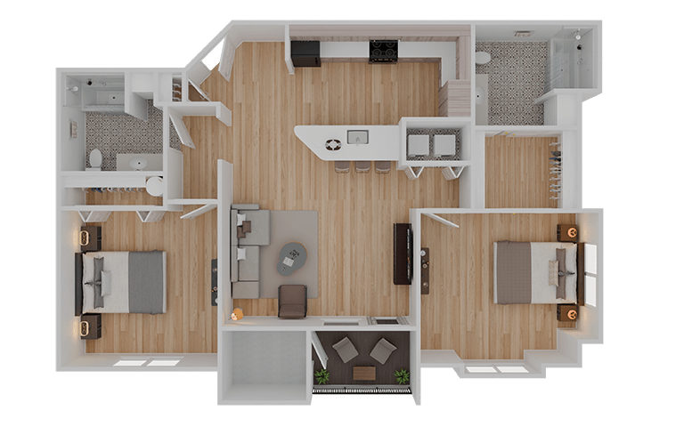 St. Helens Place Apartment Homes – B-206