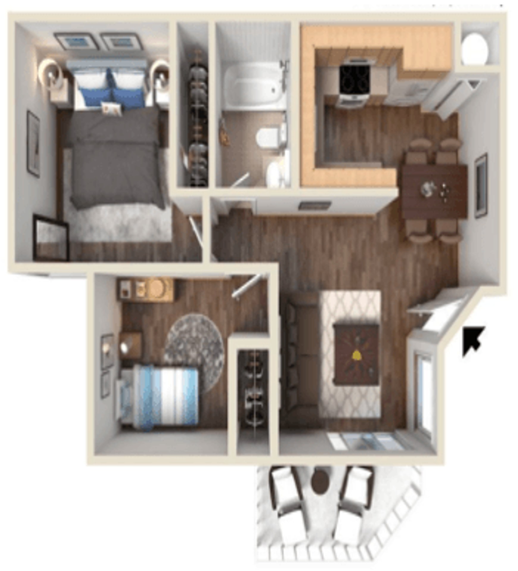Metro Tucson – 2 beds, 1 bath, $979