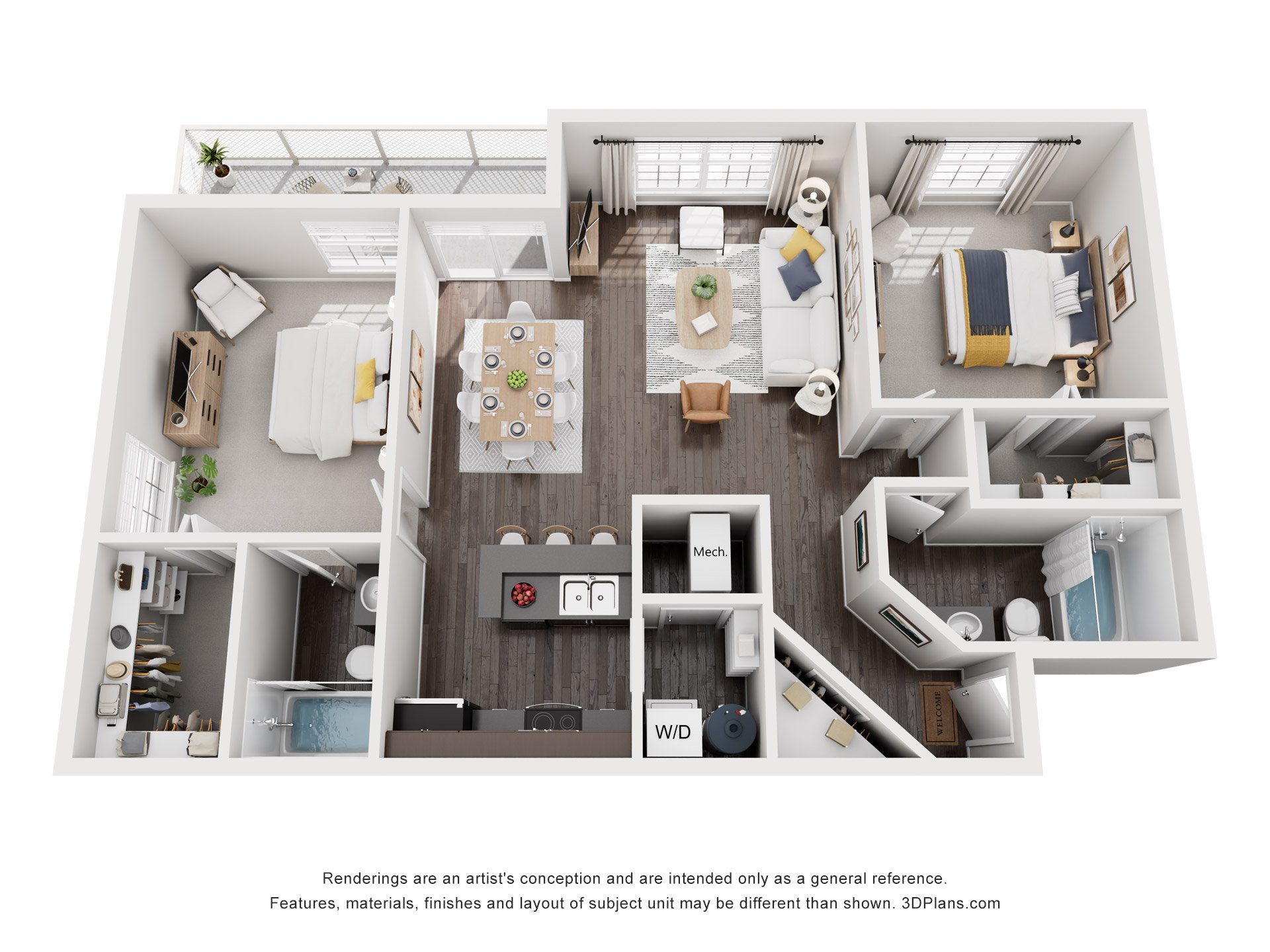 Forest Pointe Apartments – 3-207