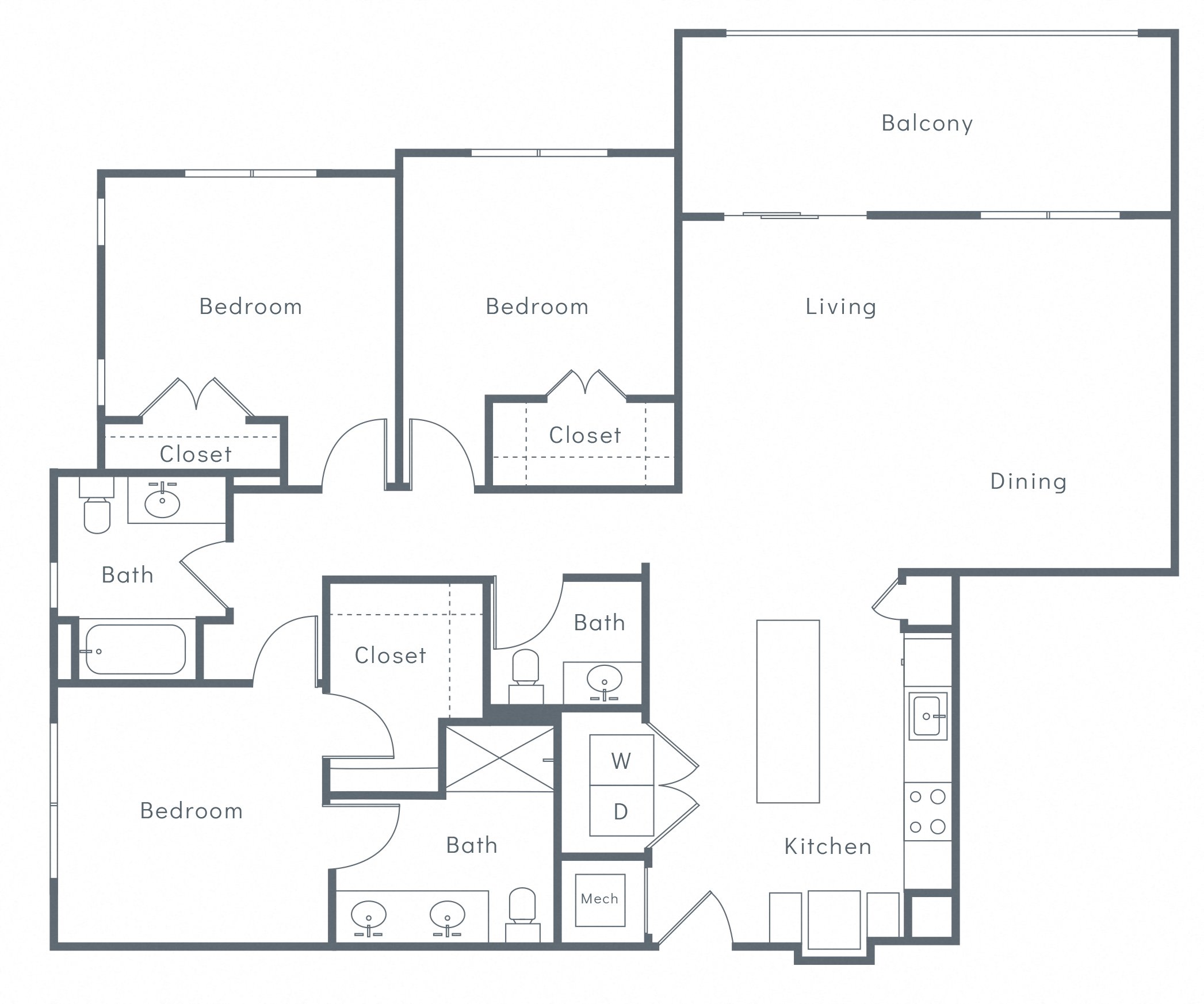 The Easton Riverview Apartments – 1-304