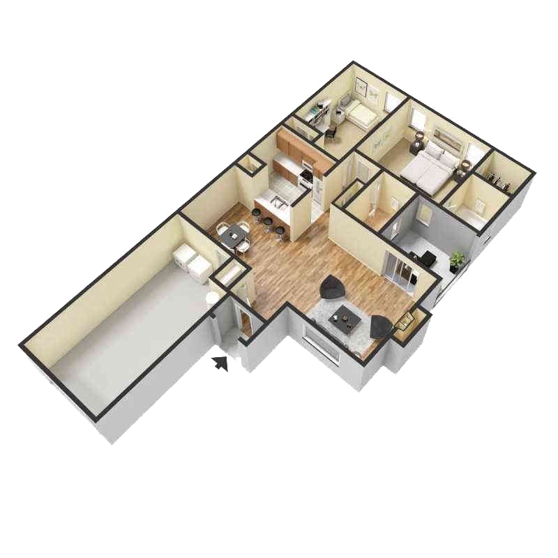Cottages at Crowfield – X1210A